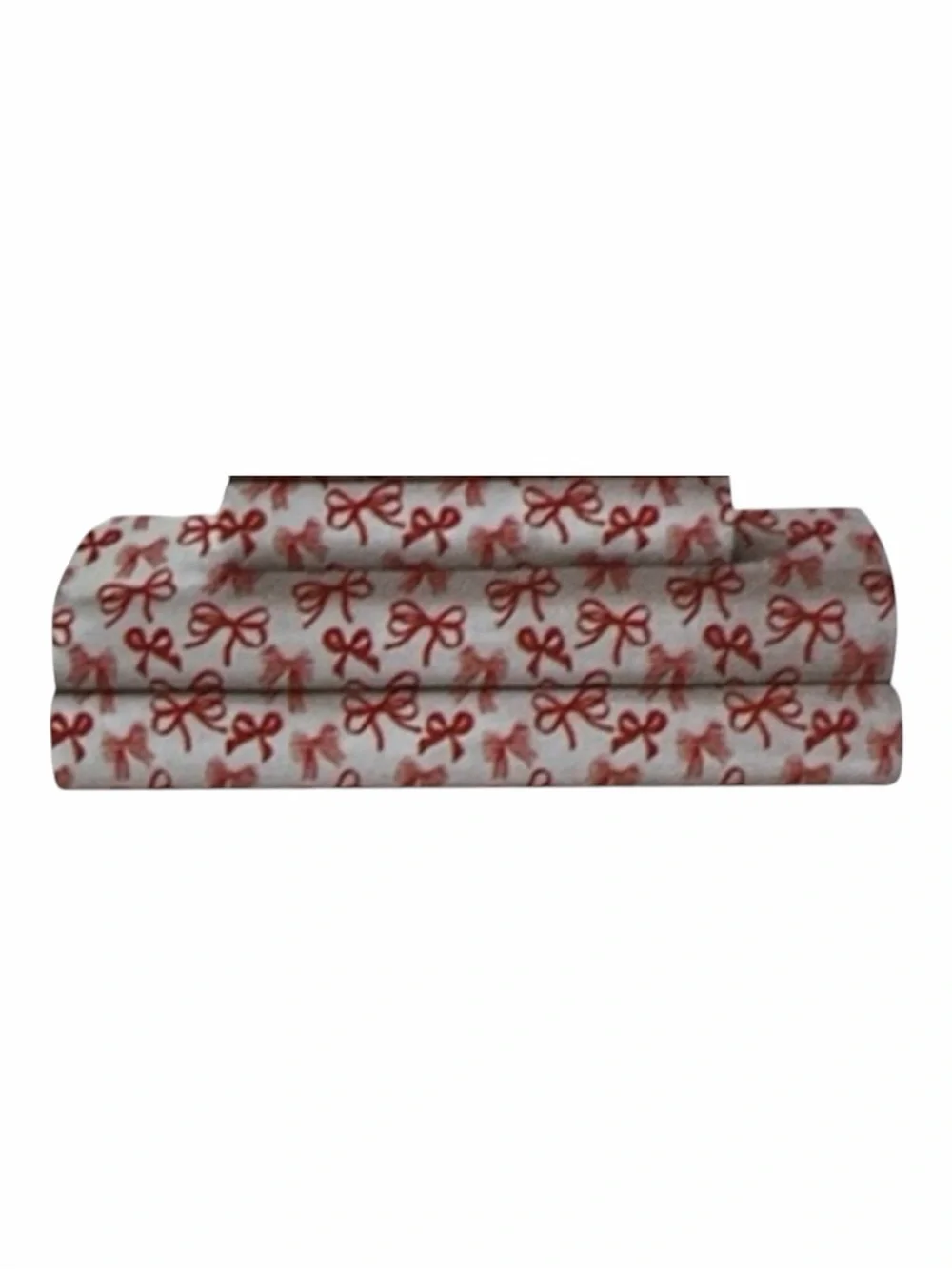 Twin Size Red Bow Sheets Peri Home Bows Sheet Set Ribbon Cocquette Holiday